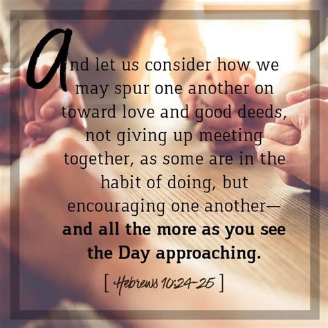 Hebrews 10:24-25- | KCIS 630