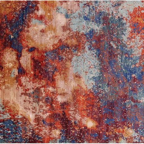 modern abstract hand knotted wool rug manhattan rugs