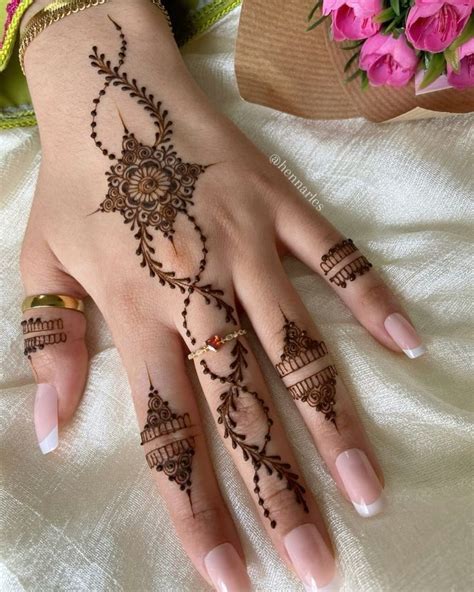 aesthetic henna design henna designs  hand simple simple mehendi
