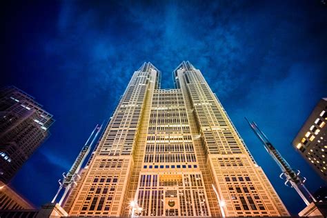 Gambar : awan, kaki langit, malam, pencakar langit, Pemandangan kota