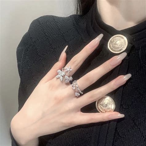 24 шт./коробка, Длинные акриловые лаки для ногтей, с клеем | AliExpress