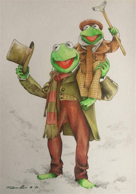 The Muppets Christmas Carol Kermit Bob Cratchit by billyboyuk on DeviantArt