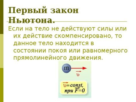Законы Ньютона. - физика, уроки