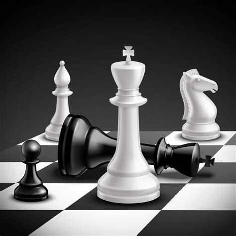 Chess Game Realistic 459088 Vector Art at Vecteezy