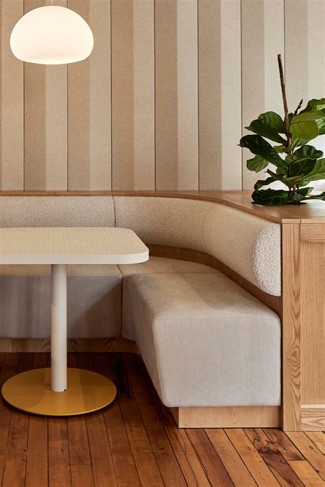 leandro hazel green  shaped dining banquette  rounded