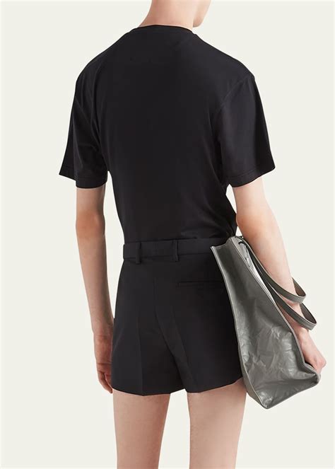 Prada Men's Jersey Conceptual Logo T-Shirt - Bergdorf Goodman