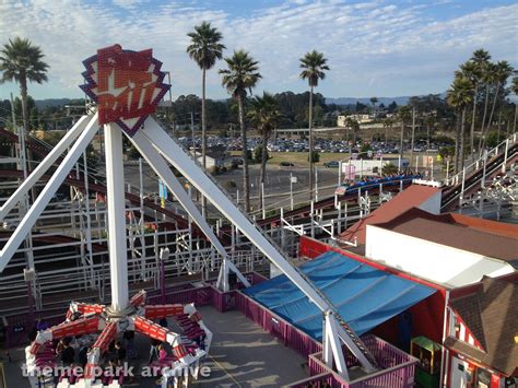 fireball  santa cruz beach boardwalk theme park archive