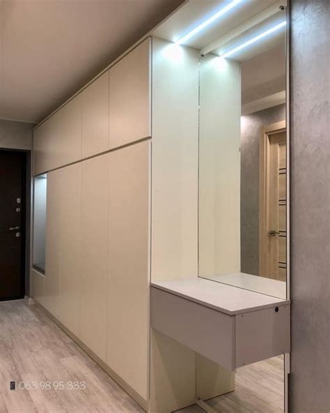 Stylish Wardrobe with Soft Seating and Touch Open Doors