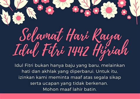 15 Ucapan Selamat Idul Fitri 2021 Lengkap dengan Gambar