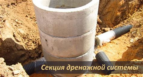 Дренажный колодец и система дренажа участка. Что такое дренажный ...