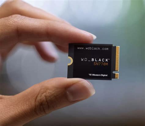 Western Digital launches WD_BLACK SN770M M.2 2230 SSD for handheld PC ...