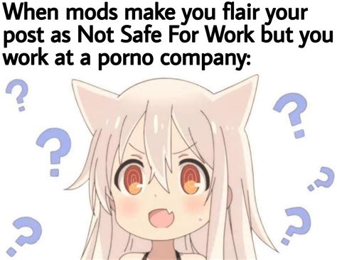 What do you mean Not Safe For Work? That's literally work : r/Animemes