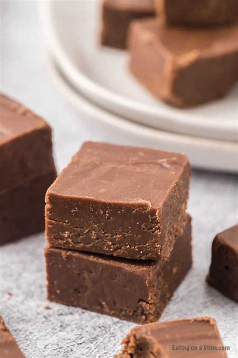 2 Ingredient Fudge Recipe - Chocolate Peanut Butter Fudge