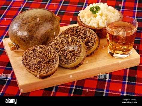 SCOTTISH HAGGIS / BURNS NIGHT Stock Photo - Alamy