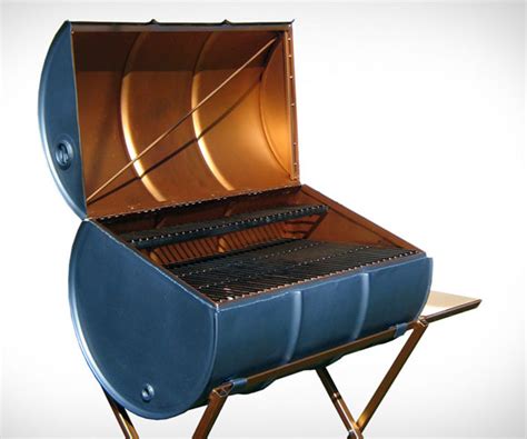 oil barrel bbq grill   build   gallon drum grill