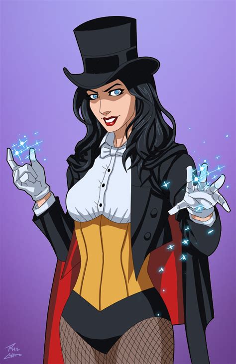 Zatanna Magician (Earth-27) commission by phil-cho on @DeviantArt
