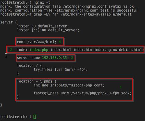 install lemp linux nginx mariadb php fpm  debian  stretch