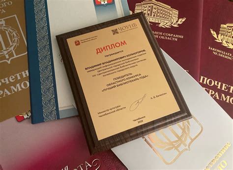 Владимир Колмогоров - лучший библиотекарь года