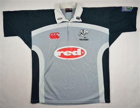 SHARKS RUGBY CANTERBURY SHIRT XL Rugby \ Rugby Union \ Sale Sharks ...