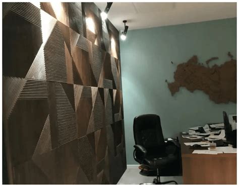 Рифленые стеновые панели из Сосны