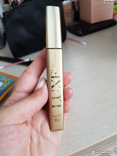 Объемная тушь для ресниц "Люкс" Avon Luxe - «Насколько люксовая данная ...