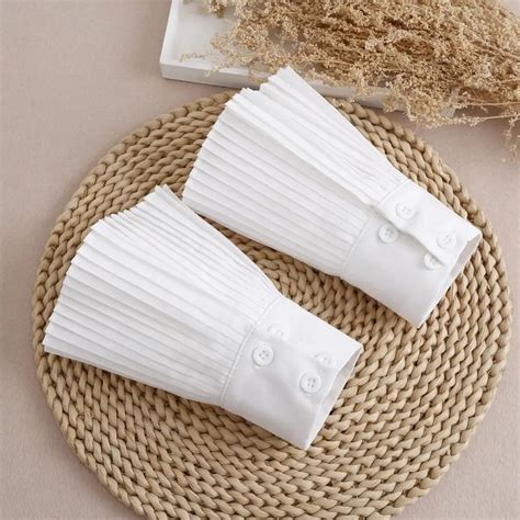 Манжеты накладные шифоновые | AliExpress