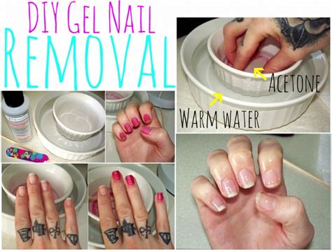 How To Remove Gel Nail Polish (With And Without Acetone) DIY WAYS ...