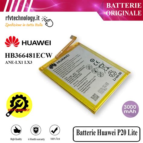 RICAMBI BATTERIE HUAWEI P20 LITE - RFV technology
