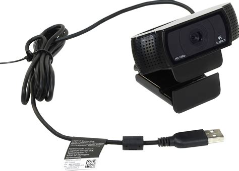 Веб-камера Logitech HD Pro Webcam C920, черный — купить в интернет ...