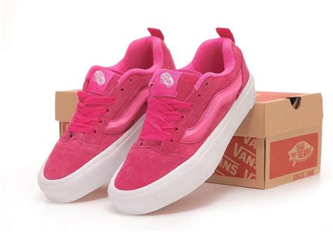 Женские кеды Vans Old Skool KNU Pink (Розовые) Кроссовки Ванс Олд Скул ...