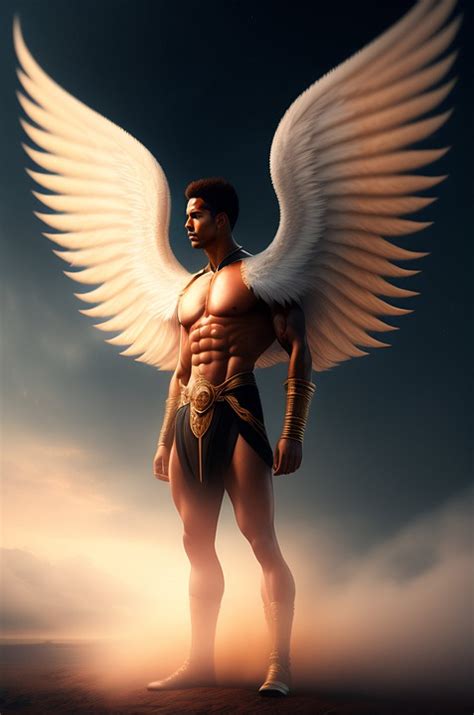 Download Human With Wings Angel Man Royalty-Free Stock Illustration ...