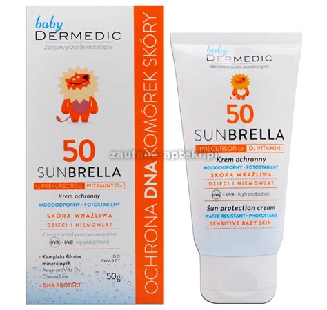 SUNBRELLA KREM OCHRONNY SPF 50 DO TWARZY OD 1 MIESIĄCA ŻYCIA 50 g ...