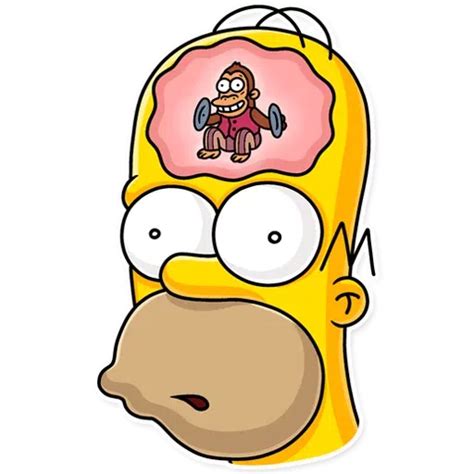 H. J. S. WhatsApp Stickers - Stickers Cloud | Simpsons art, Simpsons ...