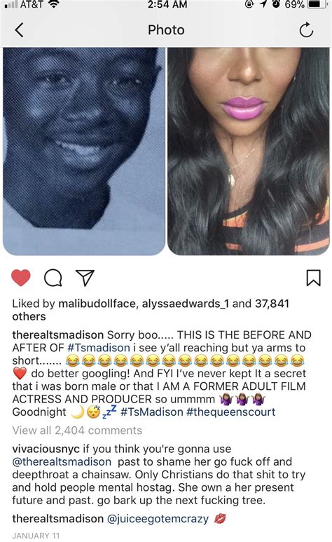 I Went Scrolling Through TS Madison’s Feed to Catch Up On Her and While