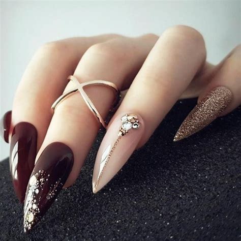 Шеллак На Острые Ногти Дизайн Фото — Richnail.ru