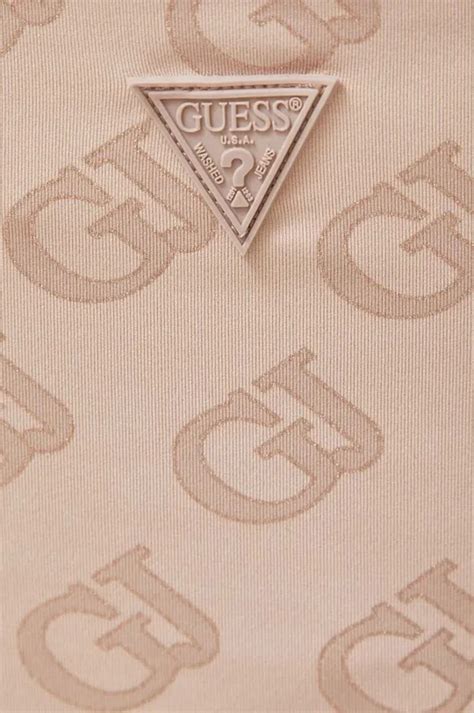 Спортивний бюстгальтер Guess колір рожевий візерунок | ANSWEAR.ua