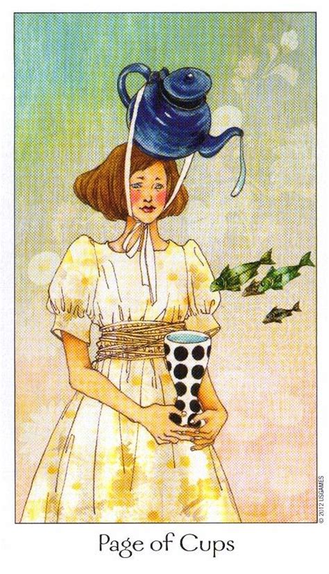 11 Паж Кубков Таро Путь Сновидений Dreaming Way Tarot в 2021 г | Карты ...