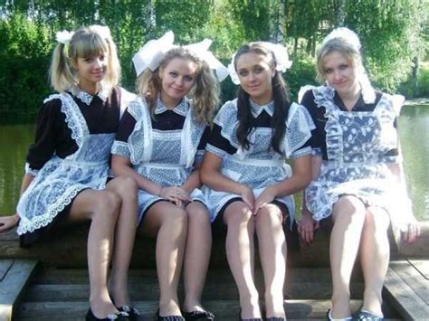 Russian Girls in School Uniforms - Girls Pictures