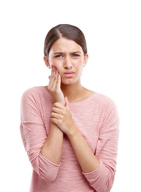 Premium Photo | Woman mouth and hands for toothache dental wellness or