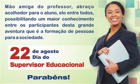 .: Hoje é o Dia do Supervisor Educacional
