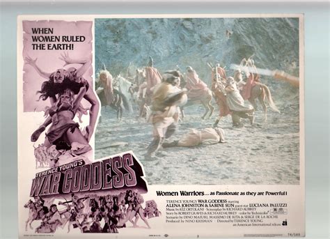 War Goddess-Alena Johnston-Sabine Sun-Rosanna Yanni-11x14-Color-Lobby
