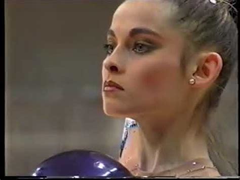 Юлия Владимировна Барсукова на чемпионате России 1999 года - упражнение ...