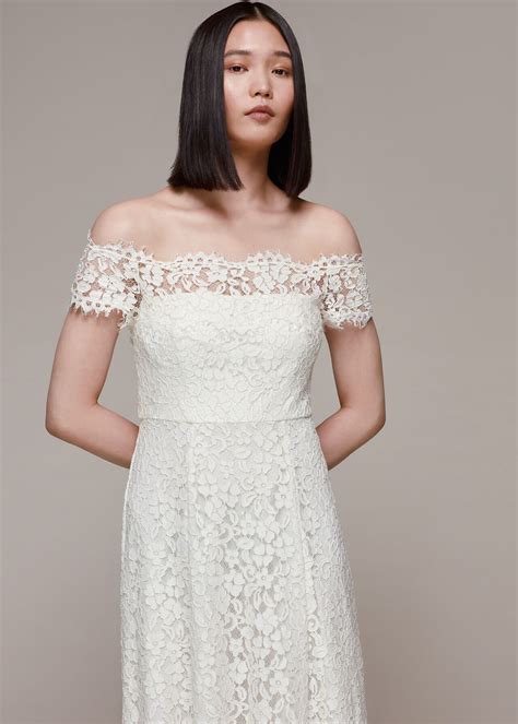 Ivory/Multi Rose Wedding Dress | WHISTLES | Whistles