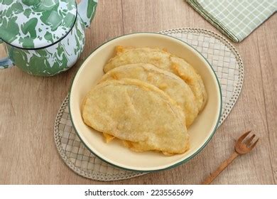 Sukun Goreng Fried Breadfruit Traditional Indonesian Stock Photo ...
