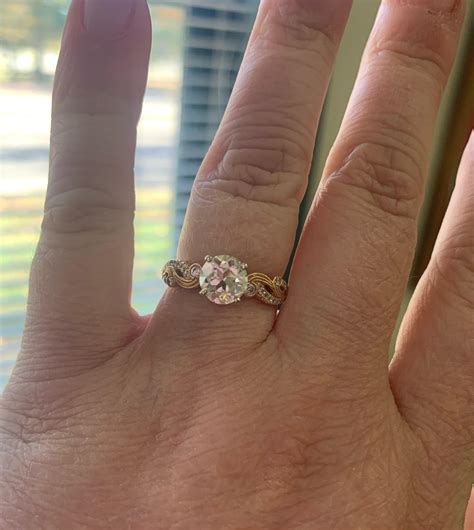 Old stone, new setting : r/EngagementRings