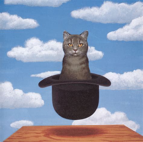 Rene Magritte | Magritte art, Rene magritte art, Cat art