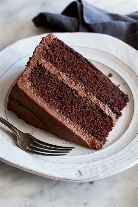Chocolate Cake with Chocolate Buttercream Frosting | Recipe Cart