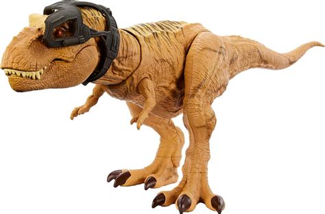 TYRANNOSAURUS REX DINO TRACKERS COM SOM JURASSIC WORLD DOMINION MATTEL ...