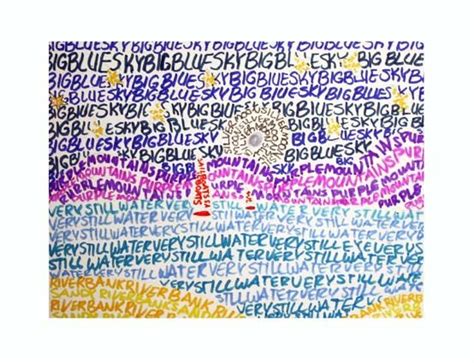 TYPOGRAPHY LANDSCAPE | Art lessons middle school, Art education lessons ...