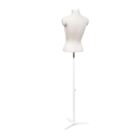 Half female bust with white fabric